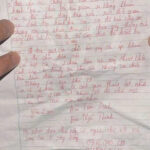 Bức thư để lại của 3 mẹ con nghi nhảy cầu ở Xuân Quan Hưng Yên